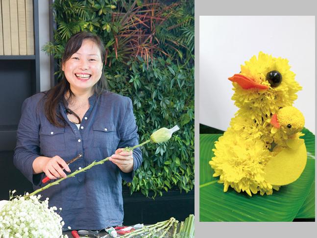 從花卉中找到「快樂藥」 花藝達人 ─ 啟勝譚彩英