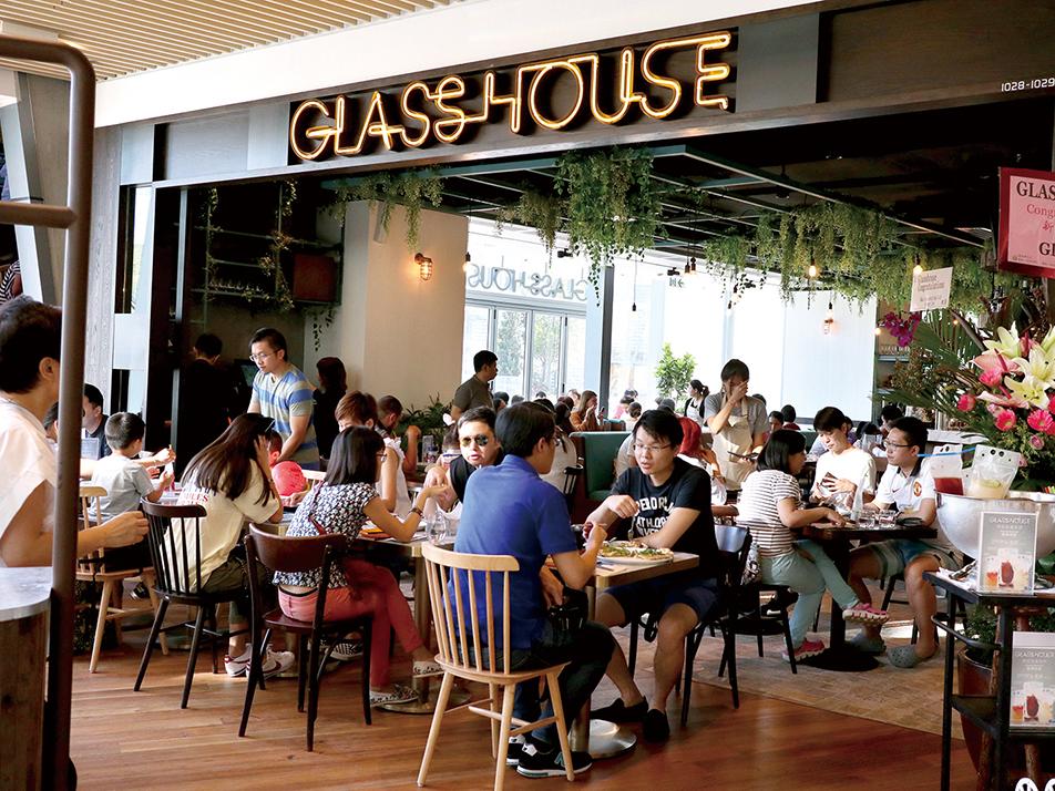 YOHO Mall 的新派美食 - Glasshouse